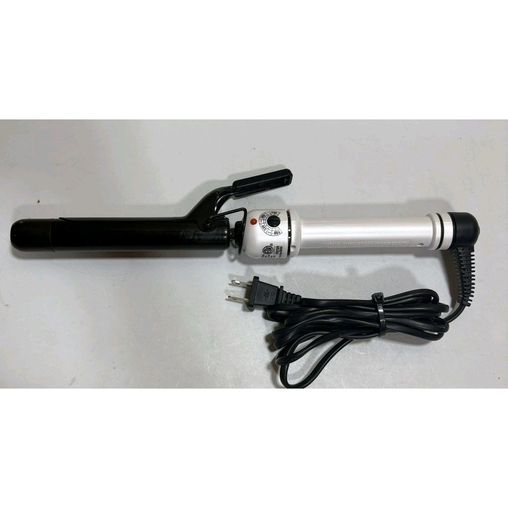 Hot Shot Tools Black Pearl 1.25" Ceramic Curling Iron 450°F S510402 Works